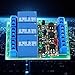 ANKROYU Relay Module 3 Channel High Level Optocoupler Isolation DC 12V 10A Industrial Grade Relay Board for Home Automation Smart Devices and Electrical Control Systems
