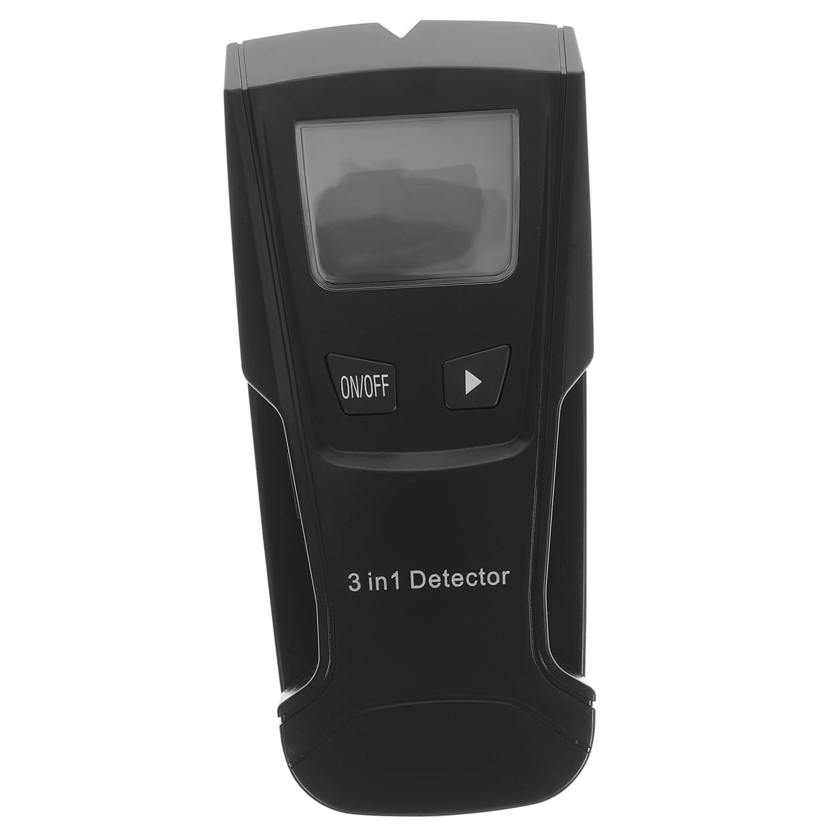 Wanddetektor 6f22 9v Lcd Balkendetektor Schwarz für Präzise Ortung | Wandfinder, Metallscanner mit Versenktem Griff, Multipurpose für Regale und Schränke