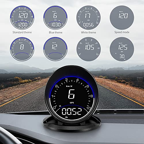 image for VEESA Car Digital GPS Speedometer, HD Display Universal Digital, with 