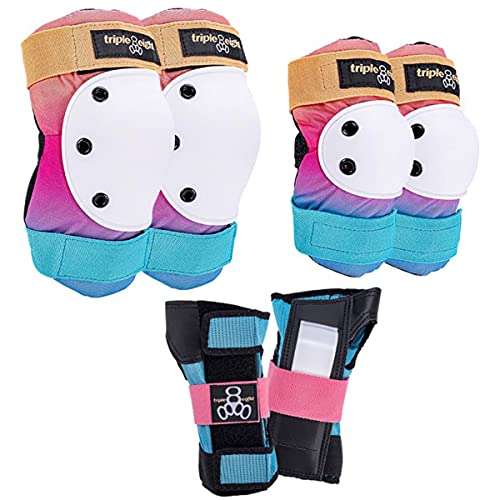 Triple Eight Saver Series 3-Pack Pad Set– Ideal for Skateboarding, In-line Skating, Roller Skating, and Biking by Triple Eight - Used condition - US$23.84