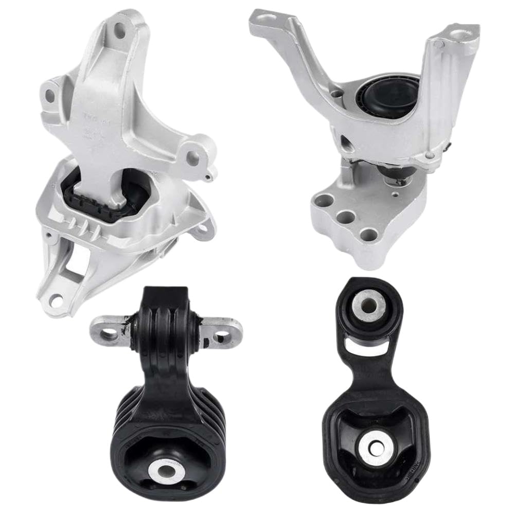 Engine and Transmission Mount Kit Compatible with Accord 1.5L Turbo Auto CVT 2018–2022 Part Number 50880TVAA11 50850-TVA-A12