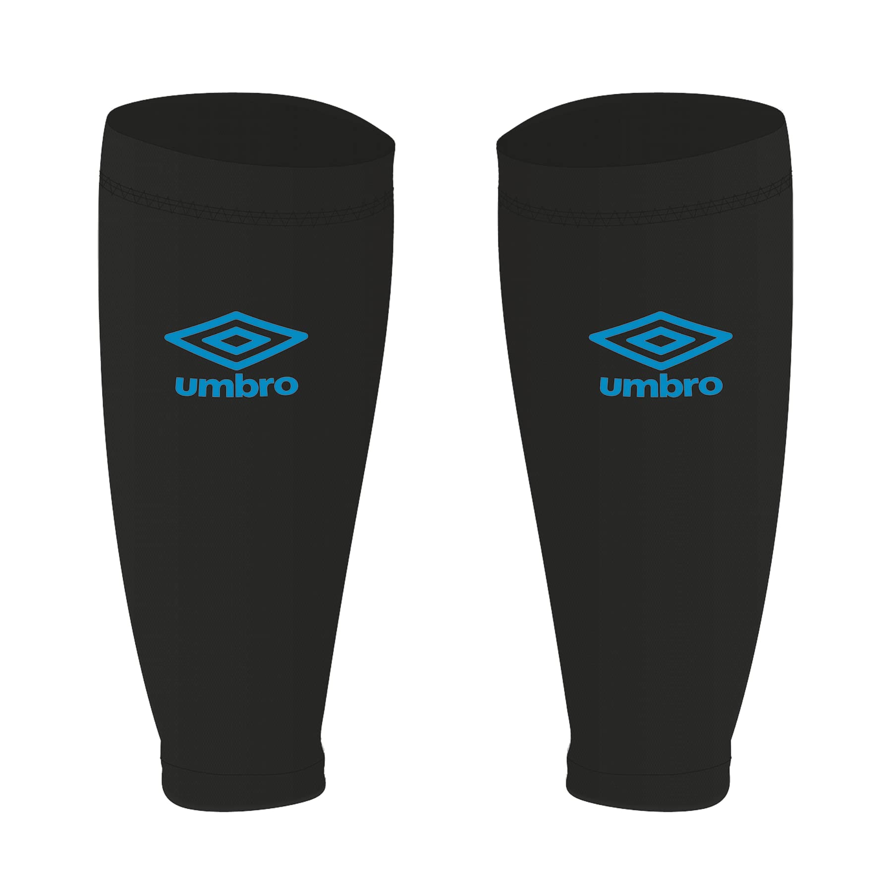 Umbro Espinilleras Neo Minimus con manga, negro/blanco/azul, L