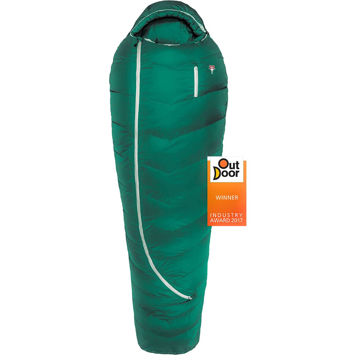 Grüezi Bag Biopod DownWool Subzero Schlafsack, einfarbig, 200 cm