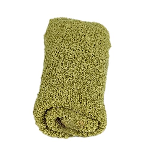 fascia elastica per coperta di pile foto del sfondo tutù scaldaletto sacco nanna neonato involucro ondulato puntello per foto avvolgente per lungo verde