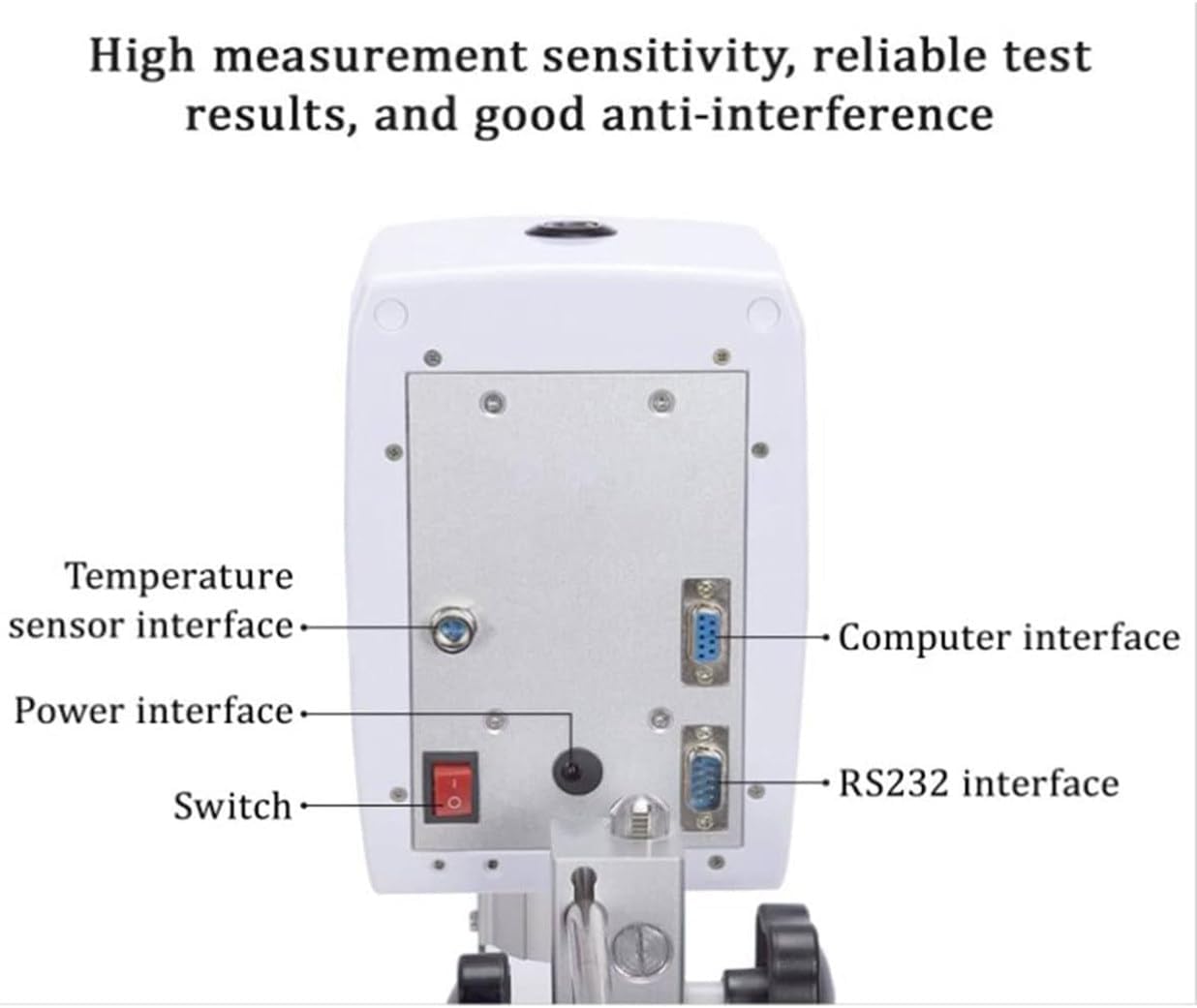 Rotary Viscometer Viscosity Tester Meter Liquid Viscometer,Digital Lab Rotational Viscosity Meter +-2% Accuracy Fluidimeter Tester Meter (60000mPa.s)