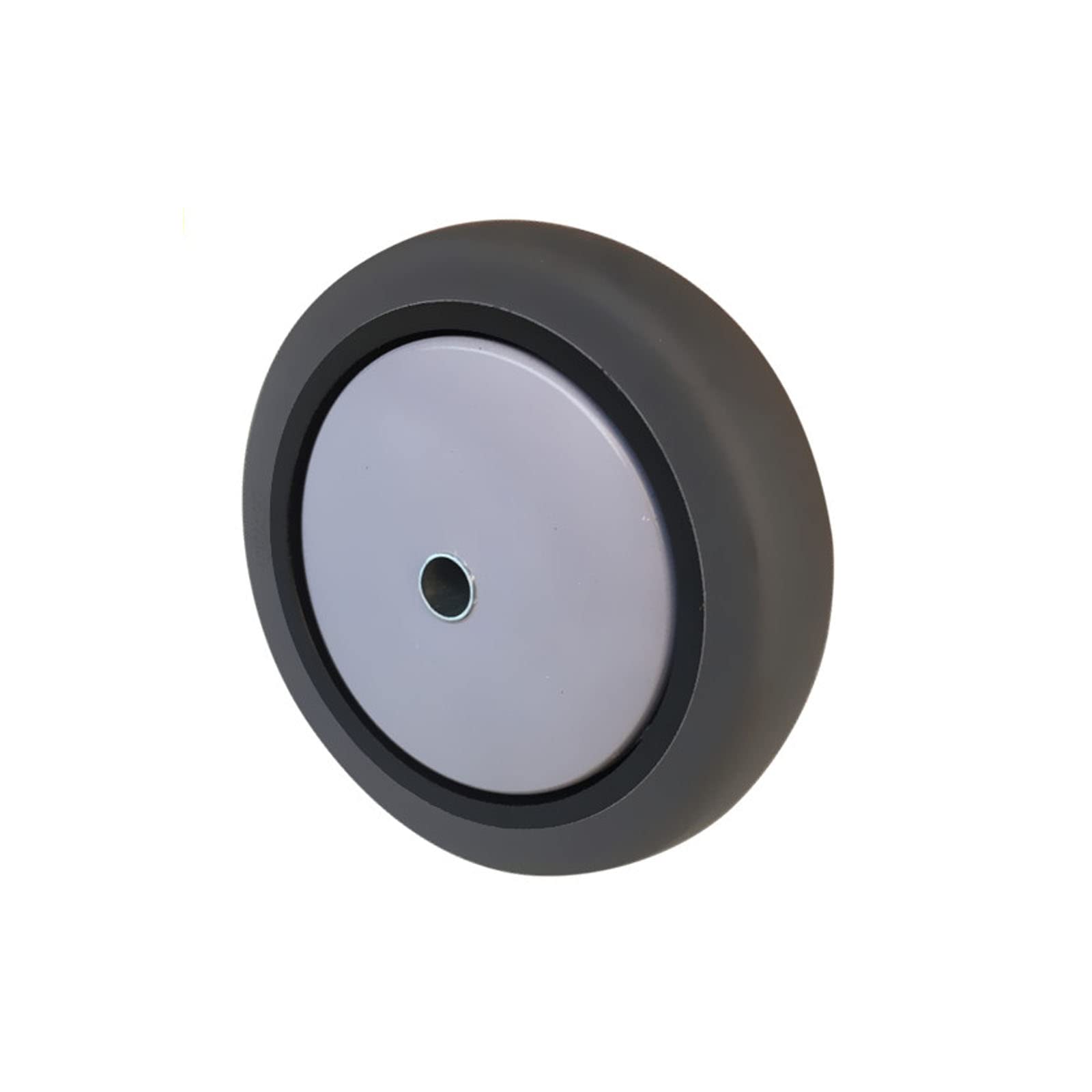 Kółka do dużych obciążeń, Zestaw 4 kółek do samochodów restauracyjnych, calowy trzpień obrotowy M11 Tłok 11x mm, Udźwig 280 kg(Brake+universal,11x35mm)