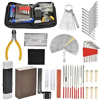 YANSHON Entretien Guitare Trousse 44PCS, Kit de Réparation de Guitare, Outils d’entretien de Guitare, Care Kit pour… - Les Beatles, Paul McCartney, John Lennon, RIngo Starr, George Harrison