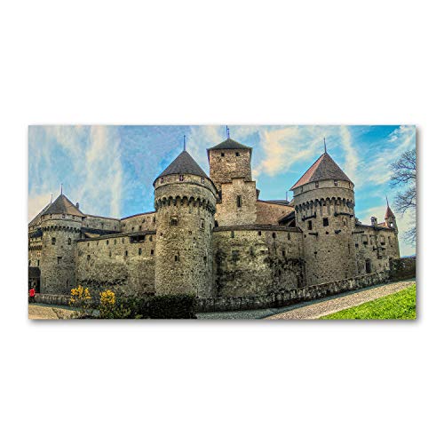 Fond de hotte verre de sécurité trempé 100x50 cm splashback guard de cuisine