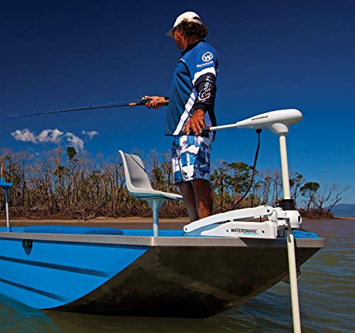 Watersnake Assault - 54 Lb. Thrust 12V Electric Trolling Motor With 54" Steel Shaft - Swsb54-54 #TOP3