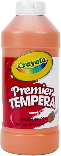 Miniatura 17 de Crayola Premier - Pintura al temple para niños, color blanco (16 onzas), suministros para el aula para niños, ideal para artes y manualidades,