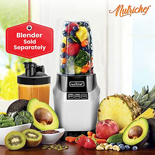 Vaso de repuesto NutriChef 24 oz para licuadora miniatura 6