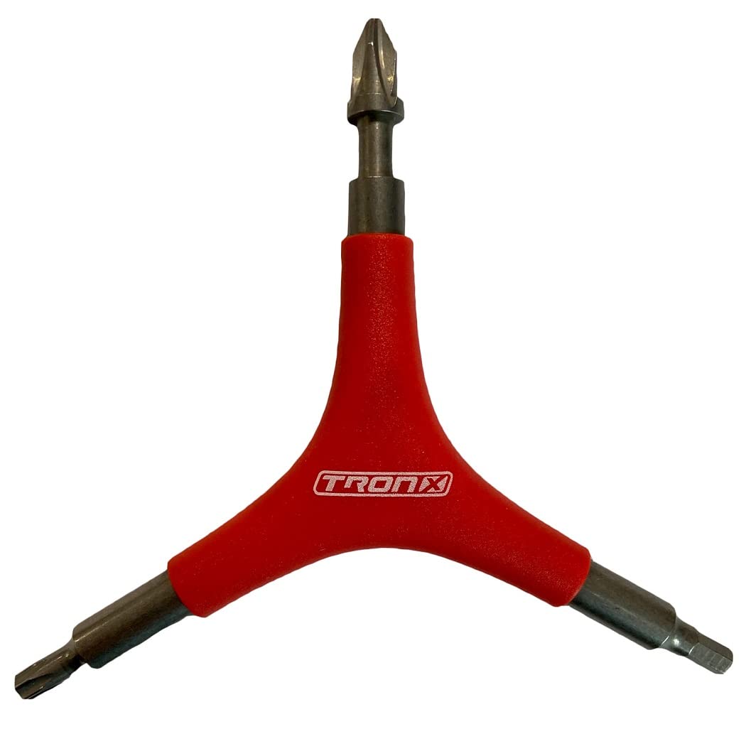 TronX Pro Inline Roller Hockey Skate Tool (Red)