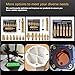 8x Premium Heat Set Insert Tool kit, for Threaded inserts M2 M2.5 M3 M4 M5 M6 M8, Soldering Iron Tips for Plastic 3D Printer Users, Compatible FX-888D 900M T18 Irons, Great value 3D Printer Components