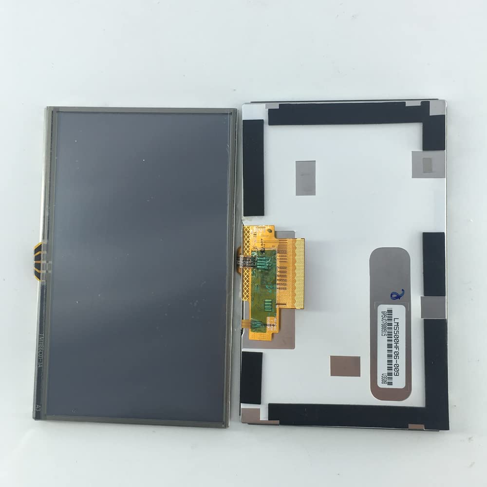 COMPAE - 5 inch 𝖦РЅ LCD Screen + Touch Screen Digitizer for TomTom start 25 M Europe PN: LMS500HF06-010 LMS500HF06 (Other)
