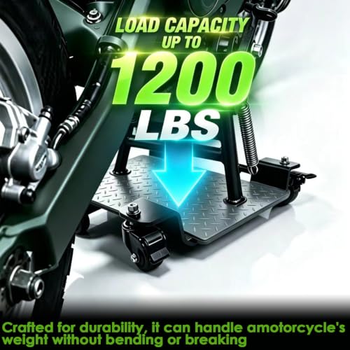 Draviple Motorcycle Center Stand Dolly