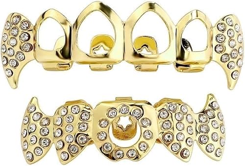 YOSZO Silver Gold Vampire Grillz