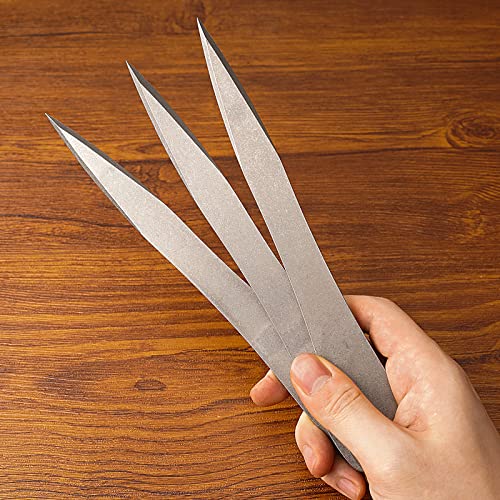 Hitdudu The Beak- Throwing Spikes 6Pack Set - 0.236" Thick Premium Stainless Steel Throwing Set With Sheath For Beginner Or Pro #TOP3