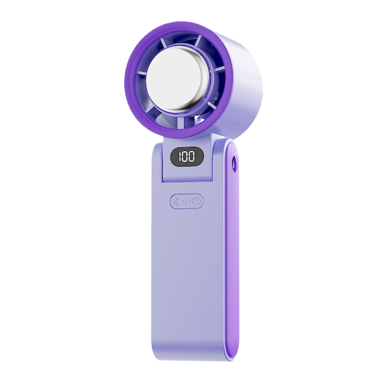 Ventilateur portable rechargeable 3600mAh avec 100 vitesses et oscillation à 180 degrés