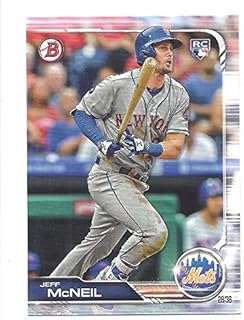 JEFF MCNEIL 2019 Bowman #90 ROOKIE CARD RC New York Mets Baseball