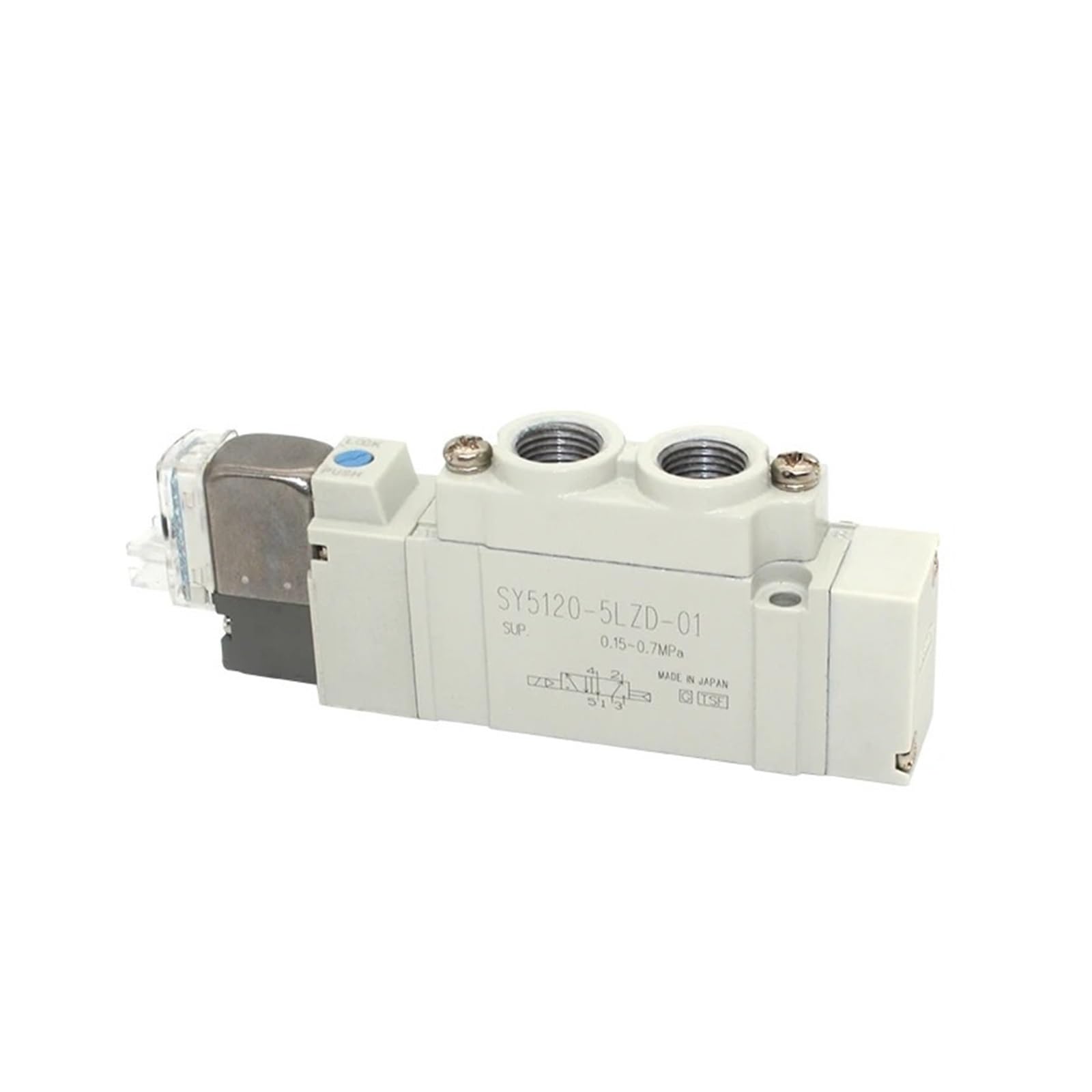 SY5140-5LZ SY5140-5LZD SY5140-5LZE SY5140-5LD 5 Port Body ported(SY5140-5G)