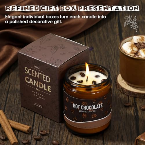 Fullhawl 3-Pack Coffee Scented Candles