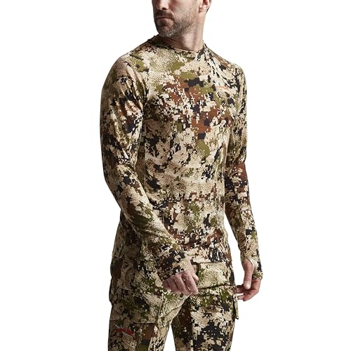SITKA Gear Mens Core Merino 120 Long Sleeve Crew3