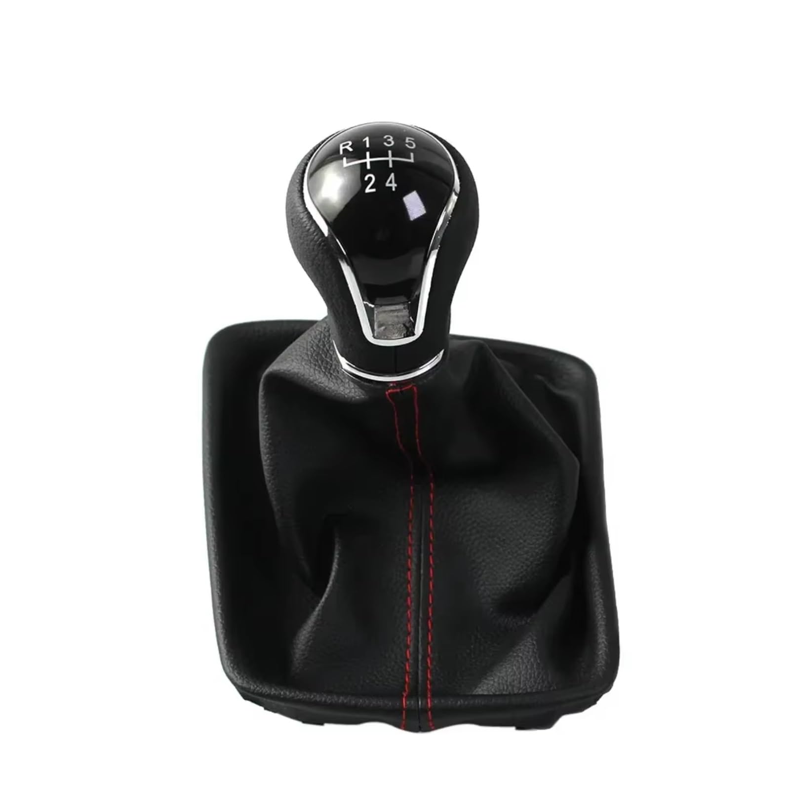 Kompatibel Mit Seat Für Leon III MK3 5 Türen LHD 2012 2013 2014 2015 2016 2017 2018 2019 2020 5/6 Gang Schaltknauf Gamasche Kofferraumabdeckung Auto-Schalthebel
