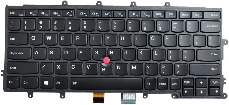 New Replacement Keyboard Compatible with Lenovo ThinkPad X230S X240 X240I X240S X250 X260 X270 with Backlit with Pointer