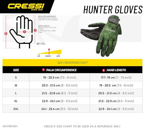 Cressi USW022502 Tropical 2Mm Gloves, Blue Hunter thumb #3