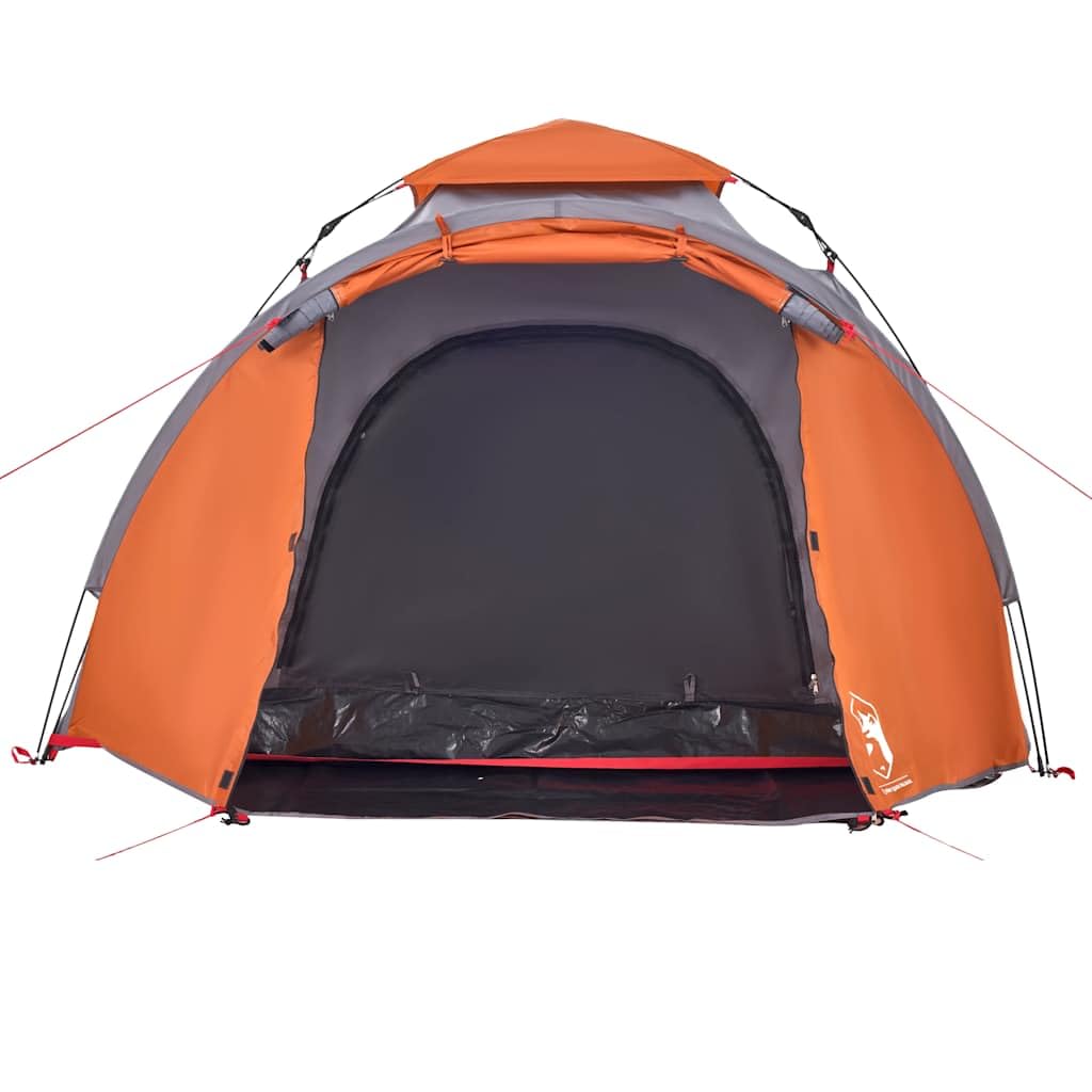 Carpa exterior verde impermeable con sistema de liberación rápida, T-poliéster, ligera y portátil para aventuras de camping