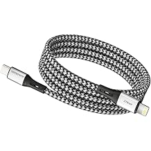 Type C-Lightning  RG L  Kablo, 27Watt PD H zl   arj, GriSiyah, 1Metre, REMORAX Wahoo 1Ad x 1Metre GriSiyah