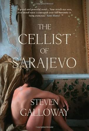 The Cellist of Sarajevo book cover
