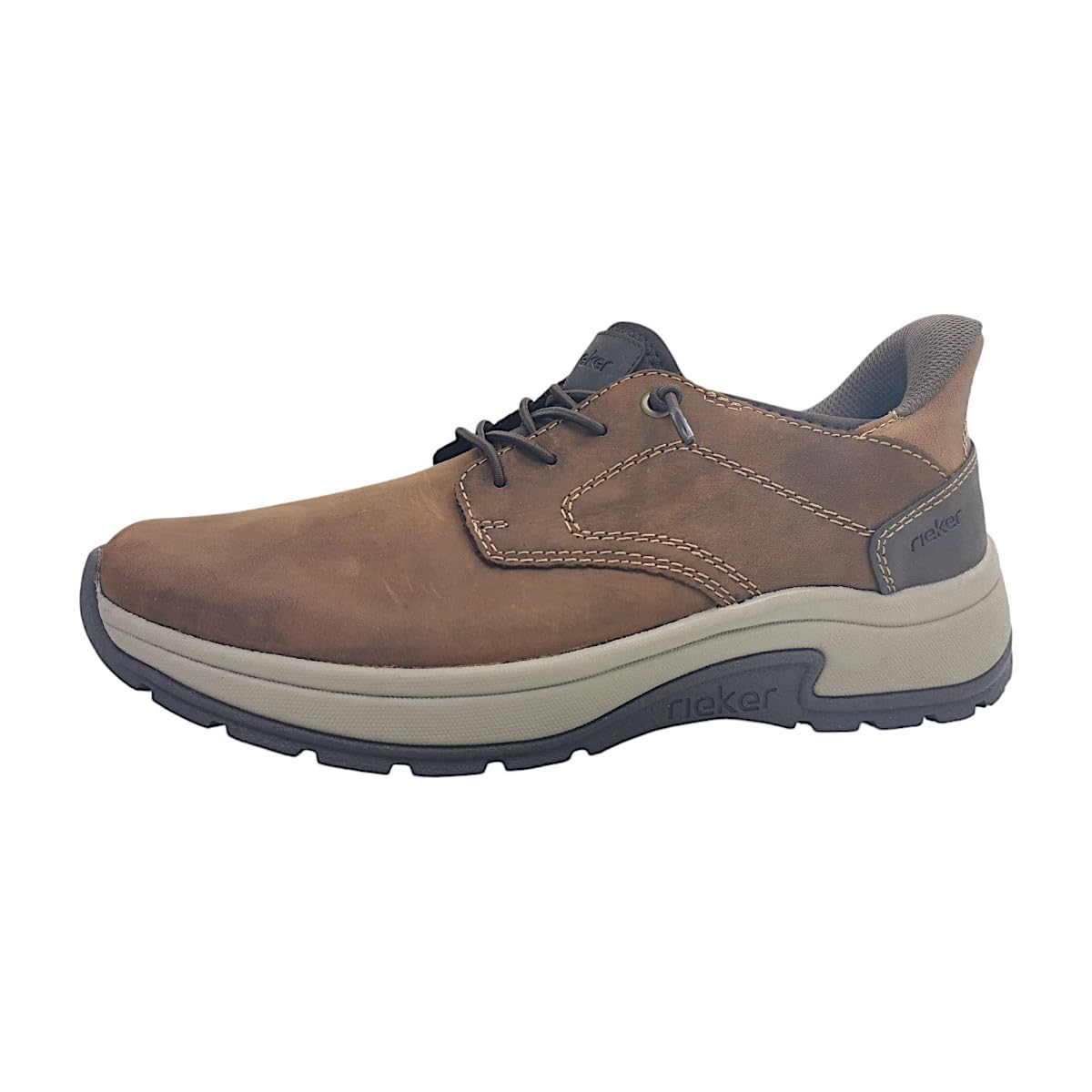 Rieker Men's Low Shoes 11050, Brown, 12 UK