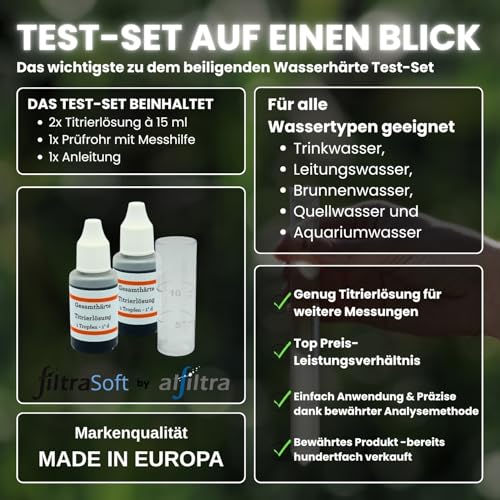 FILTRASOFT Wasserhärte Testset - 2
