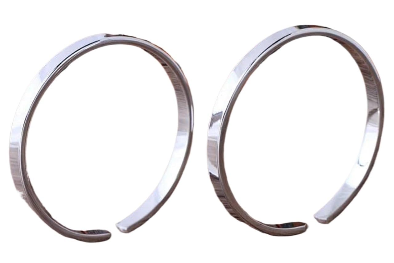 Bracciale in argento, bracciale rigido alla moda, bracciale rigido in argento 999 Bracciale rigido femminile semplice lucido regolabile in argento I braccialetti da 20 g possono essere regalati a qual