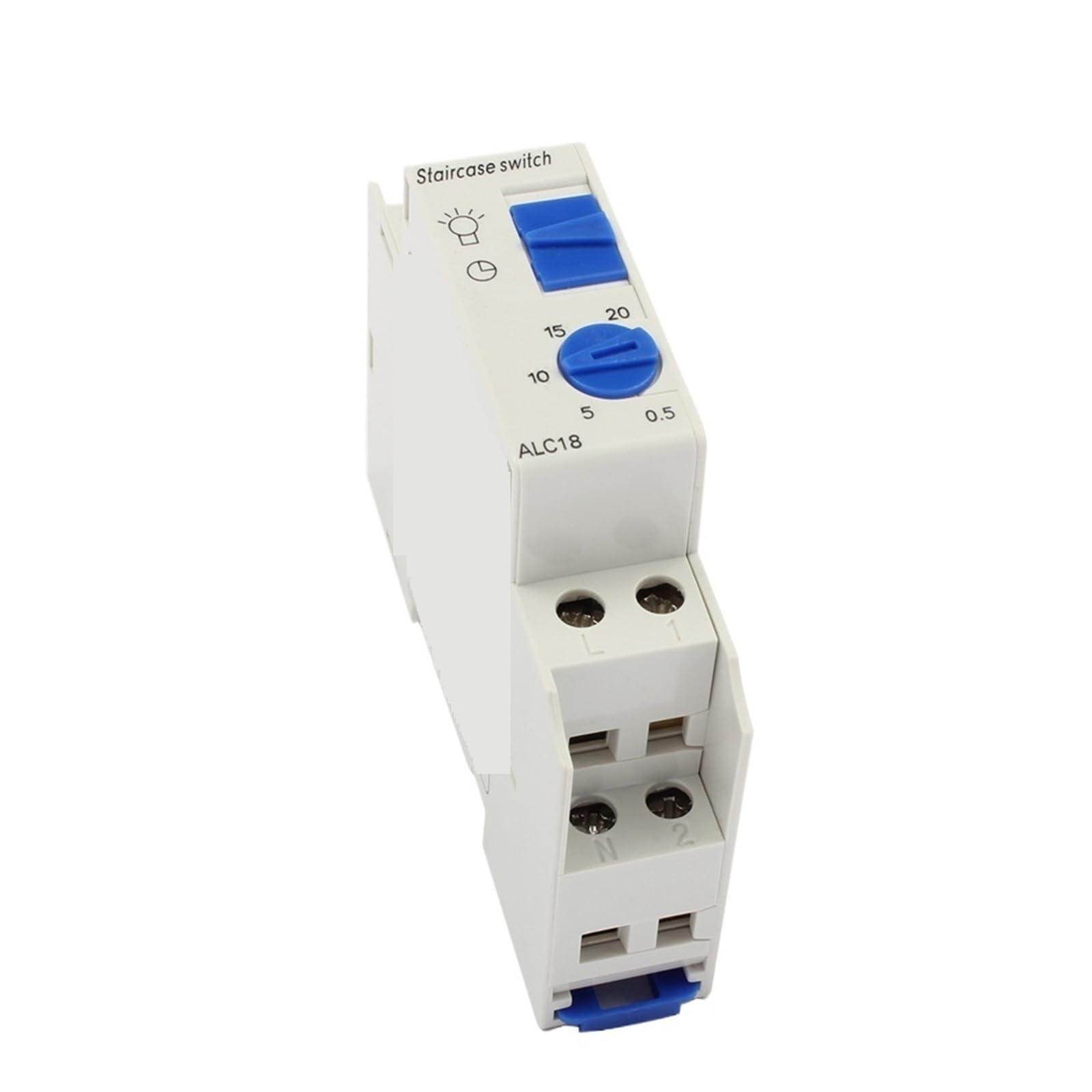 1PCS Din rail Staircase Timer Switch timer relay 220VAC 16A used for corridor Mechanical Din Rail ALC18