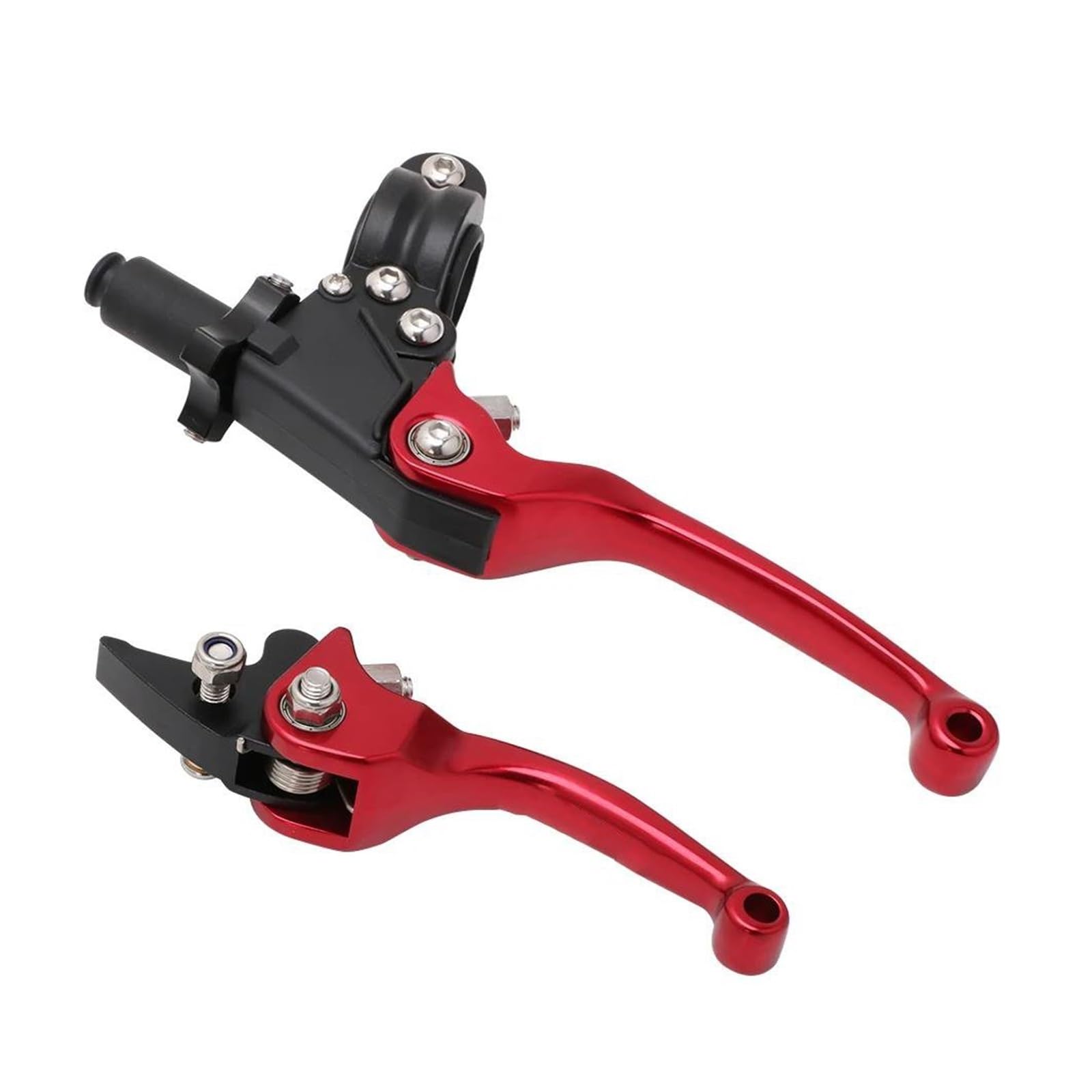 Super Dafi 6 Brake Clutch Levers Universal 22Mm Diameter Handlebar Cnc Aluminum Foldable Motorcycle Clutch Brake Lever Clutch Brake Lever(6)