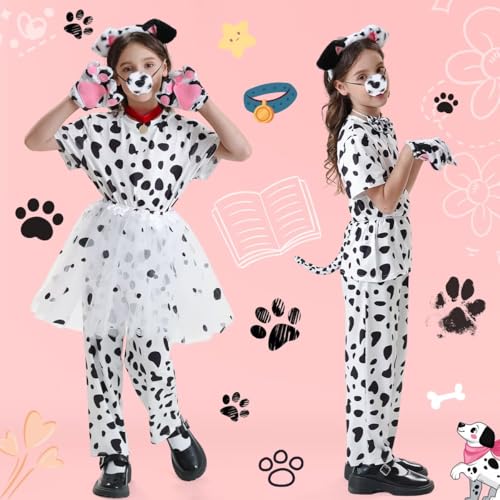 Disfraz Dalmatian para Niñas Talla L 8-10 Años miniatura 6
