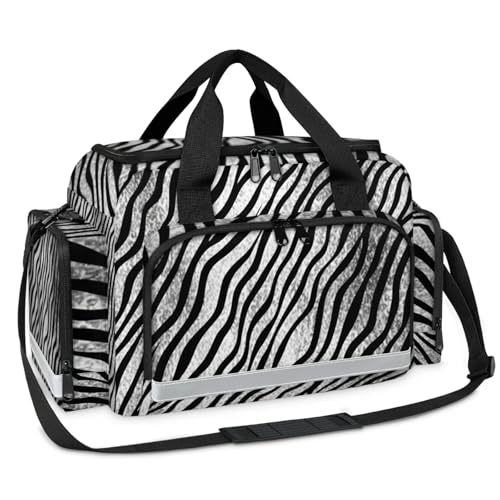 GzLeyigou First Aid Bags Empty, Bold Leopard Print Emergency Bag First Aid Kit Multiple Compartment Kit Carrier On Call Trauma Bag For Paramedics Emergency Medical Supplies Kit