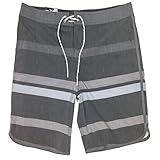 Hang Ten Men's Quick Drying Boardshorts (42, Meteorite)