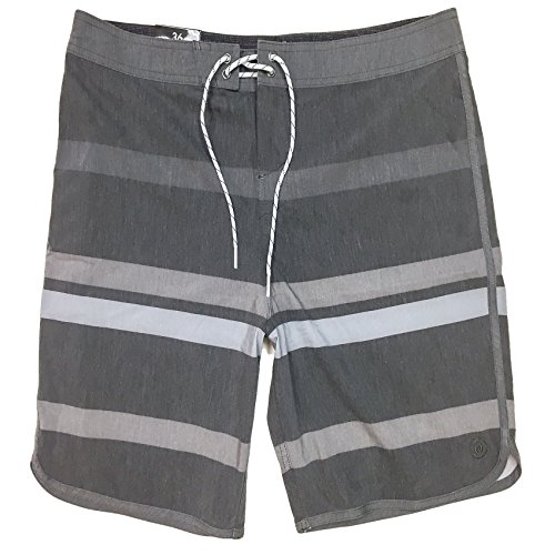 Hang Ten Men's Quick Drying Boardshorts (42, Meteorite)