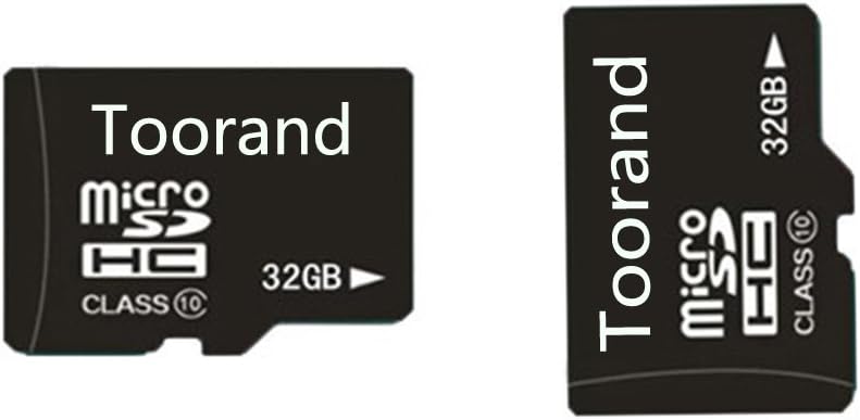 2Pack 32GB Micro SD Card TF Flash Memory MicroSDHC Class 10 Free Adapter, USB Cable for Apple and Android