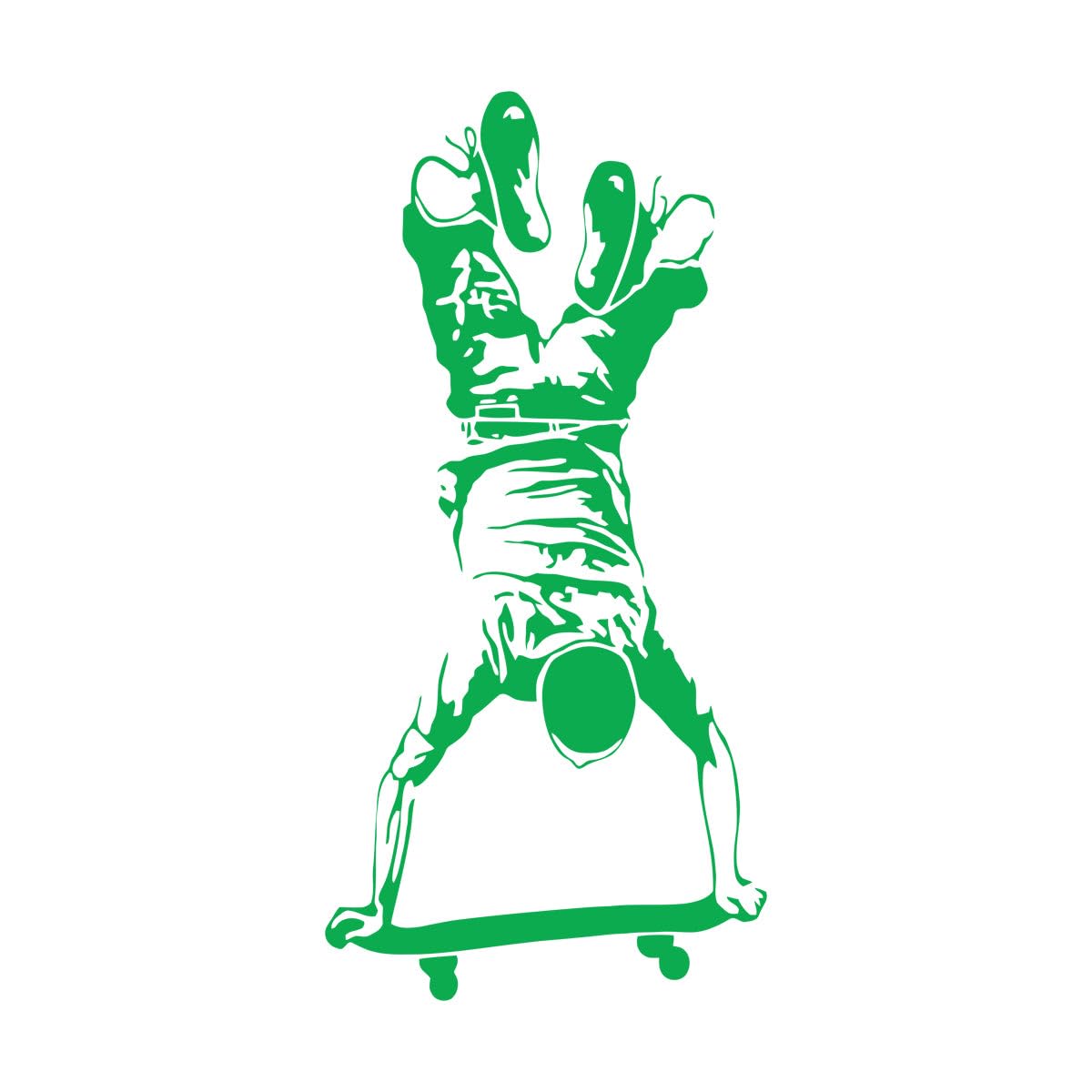 Skateboarding Boy Wall Sticker Extreme Sports Home Decor Skater Man Wall Vinyl Decal Skateboard Vinyl Wall Murals Small - 28x57cm — image 1