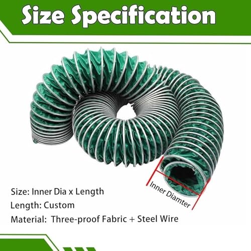 Tuyau de ventilation flexible pour sèche-linge ignifugé de 9 m