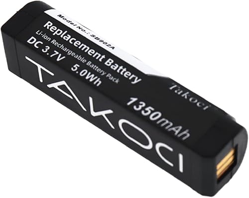 Miniatura 3 de Youejoeq Batería de repuesto SB902A para GLX-D y GLX-D Advanced Digital Wireless Systems & Components 1350mAh