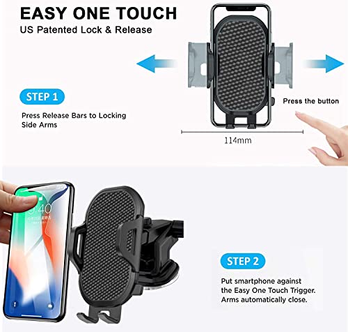Car Phone Holder Mount Air Vent/Dashboard/Windscreen For Iphone 11 13 14 Pro Max Xr X Xs Se 2020 2022/3Rd Generation/14 Plus/Samsung Galaxy S22 S23 Plus Ultra A32 A12 A42 A13 5G A03S A04S A21 A11 #TOP3