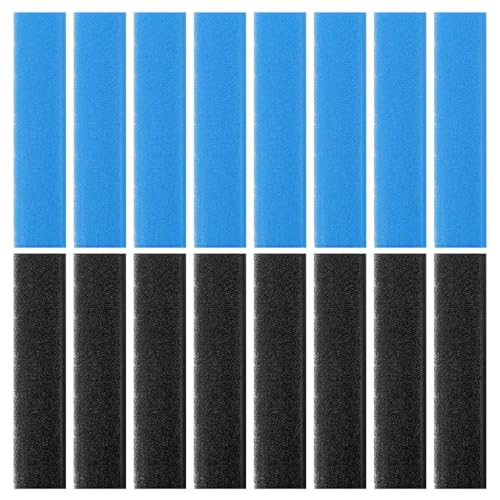 QalryXen 16 Pcs Replacement Mini Split Air Filter Compatible with Mitsubishi Electric MAC-2300FT-E, MAC-3000FT-E, 8.3