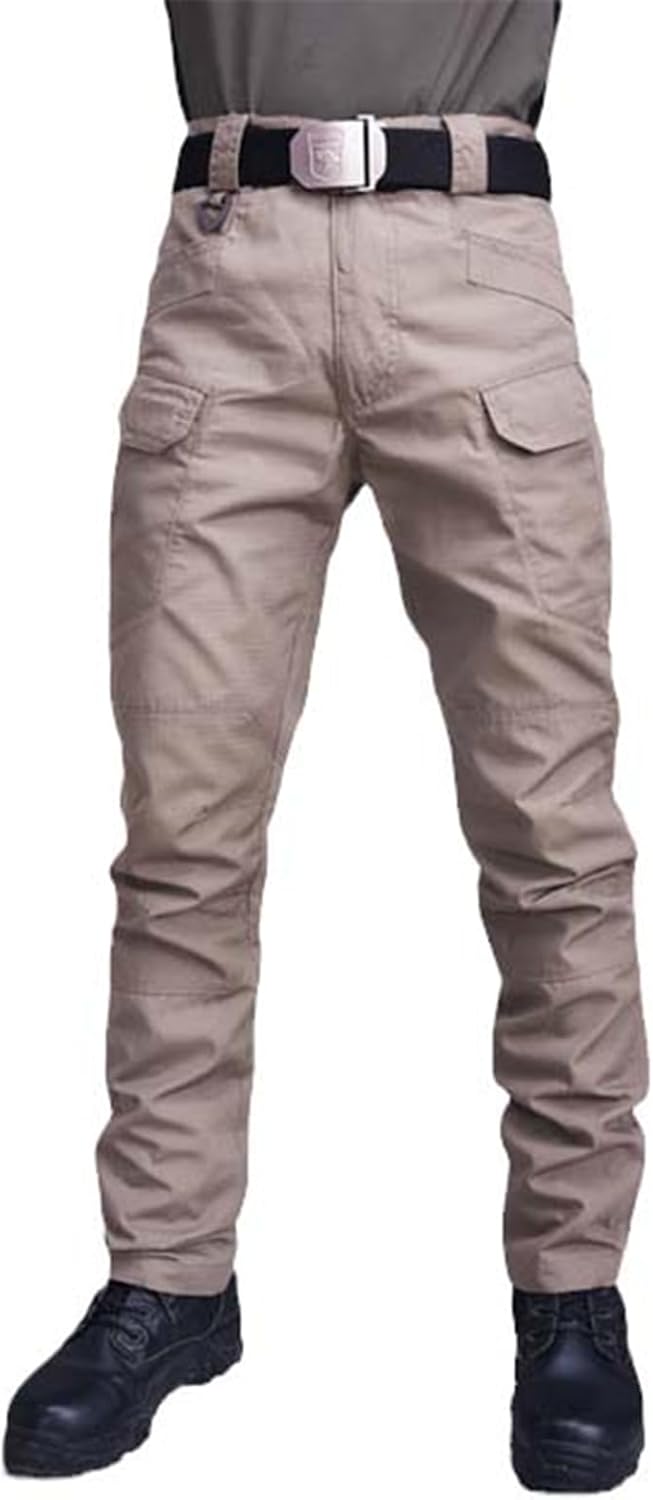 Camo Tactical Pants Men Military Multi-Pocket Wear-Resistant Combat Trousers Outdoor Waterproof Camo1 Joggers