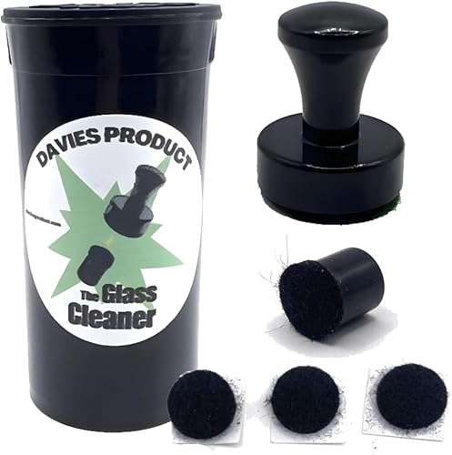 El limpiador de vidrios el limpiador magnético de vidrio para todos los dispositivos de vidrio, tuberías de agua, tubos de vidrio y vasos únicos,