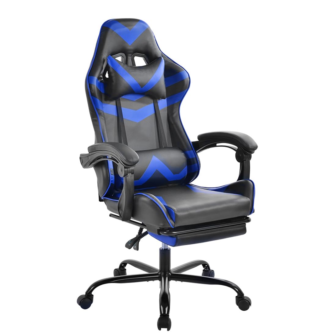 ゲーミングチェア　デスクチェア　リクライニング　オットマン　動画配信　ポコチャ ゲーミングチェア デスクチェア リクライニング オットマン 動画